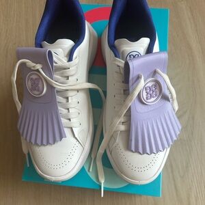 G/Fore Women's G.112 P.U. Leather Kiltie Golf Shoe